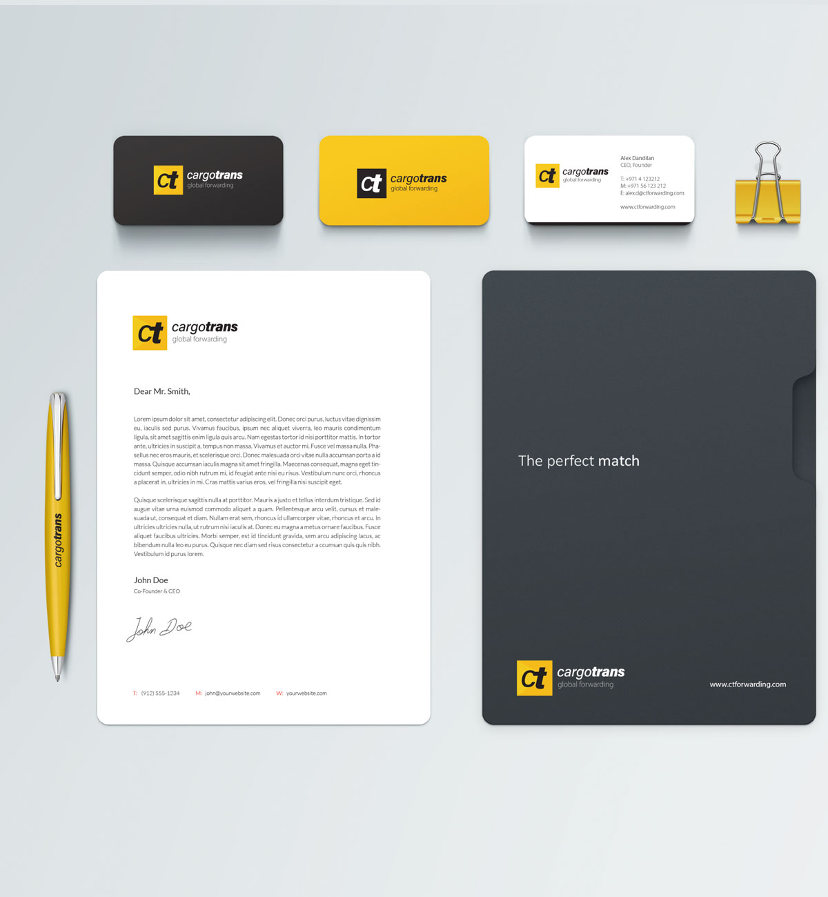 Stationary & Corporate Identity                                                                                                                                                                         