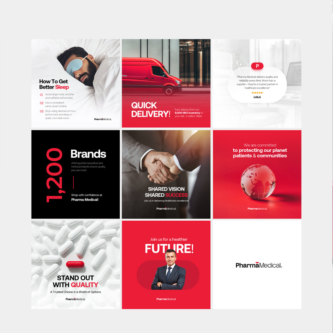 Social Media Design Direction                                                                                                                                                                           